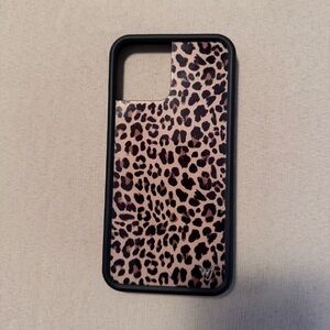 Wildflower Meow Brown iPhone 12 Pro Max Case – Visible Wear